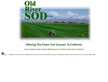 Tablet Screenshot of oldriversod.com